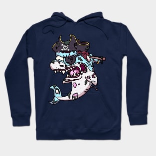 Zombie Pirate Shark Hoodie